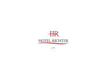 Tablet Screenshot of hotel-richter.com